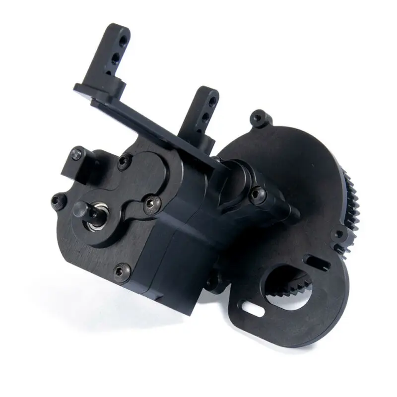 Kit 2 Speed Gearbox Black For Axial SCX10 1:10 RC Car Phantom 90018 90053 90048 Useful Durable Practical | Игрушки и хобби