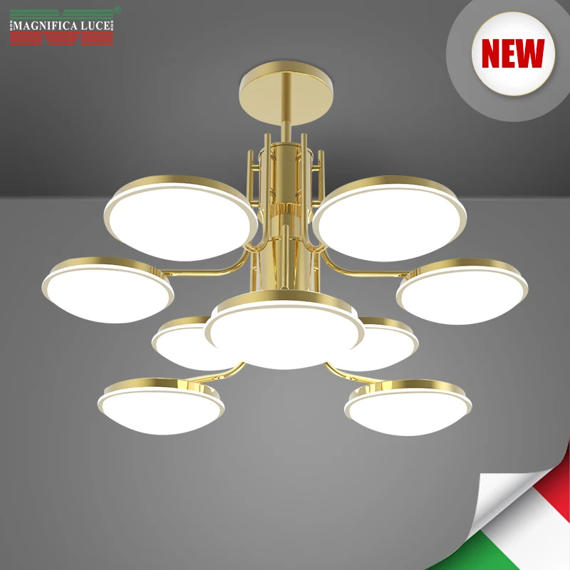 MAGNIFICA LUCE DIY стиль лампа современная люстра пост-модерн простые светильники | Лампы