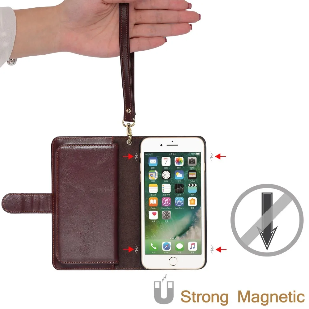 Musubo Натуральная Кожа телефон Case Для iPhone 8 Plus Роскошные Назад обложка для Apple чехлы на айфон X бумажник мешок 7 плюс случаях крышка чехол на айфон 6 Plus 7 Plus кожаный чехол чехол на samsung galaxy S8 Note