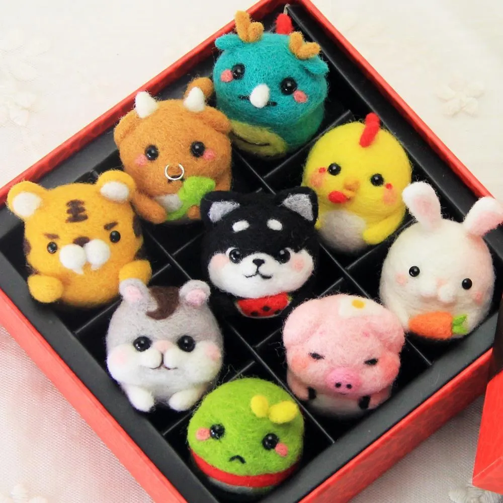 Кошка брошь Pokedals материалы наборы ручного соответствия DIY шерсть фетр нетканых