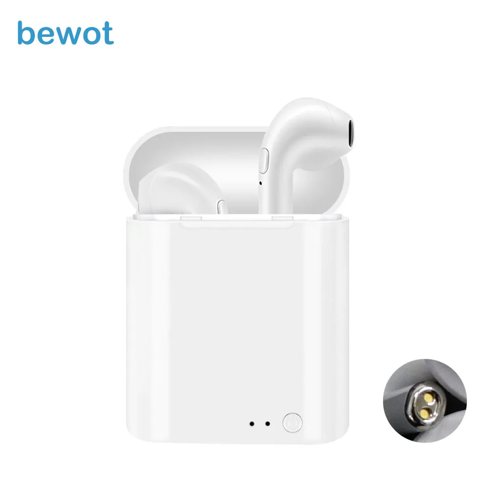 Bewot наушники-вкладыши TWS беспроводные Bluetooth наушники Близнецы стерео вкладыши с