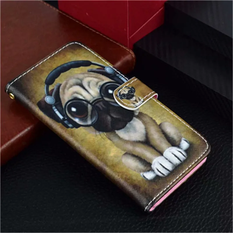 Чехол кошелек с мультяшным рисунком для iPhone X XR XS MAX панда бабочка искусственная