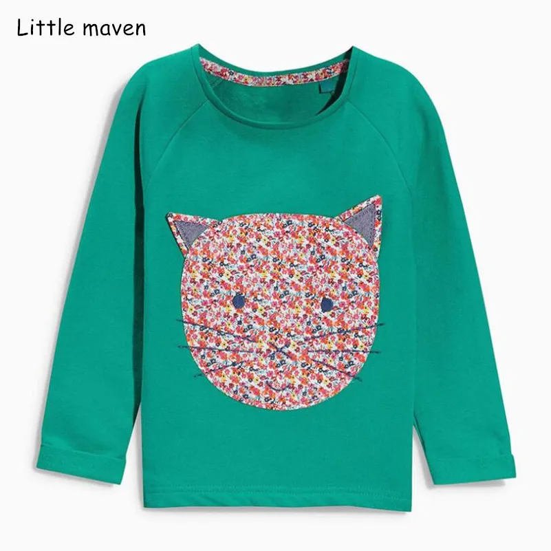 Little maven/детская брендовая одежда для маленьких девочек Новинка осени 2018
