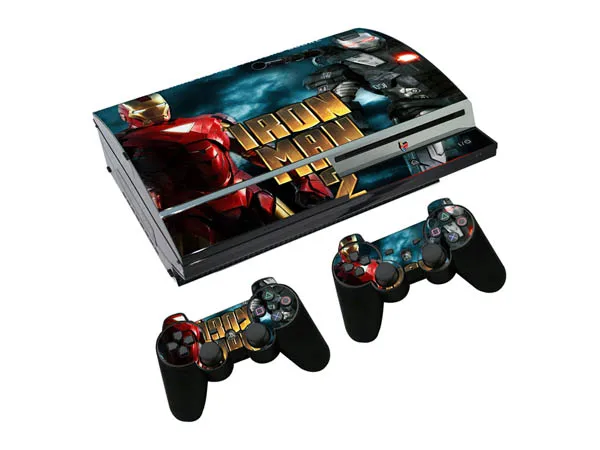 Классная дизайнерская наклейка для кожи PS3 fat контроллеры и консоль Playstation 3 Wrap Cover