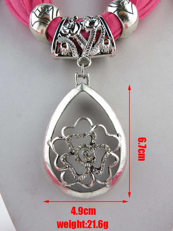 Модные ювелирные изделия Женские Ювелирные шарф полиэстер кулон новый дизайн