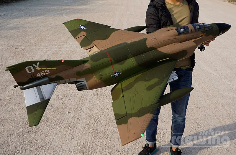 Freewing электрический rc jet F-4C/D самолет 90 мм EDF самолет F-4 Phantom II 6s 8s PNP выдвижной самолет/радиоуправляемая модель для хобби