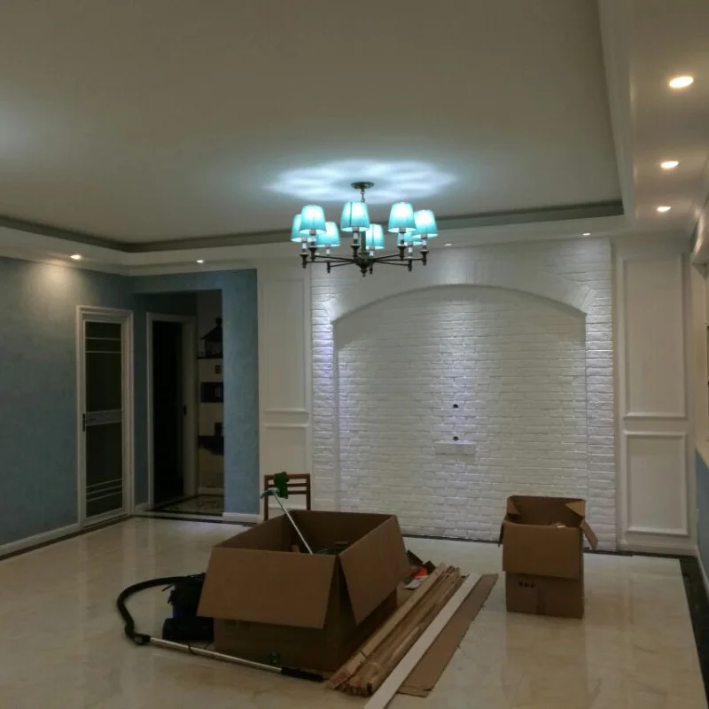 Люстра для гостиной в средиземноморском стиле светодиодная лампа с абажуром