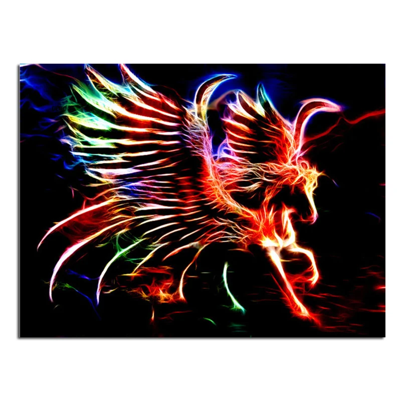 Pegasus рисунок 30x40 см полная Алмазная вышивка 3d Вышивка крестом модная мозаика