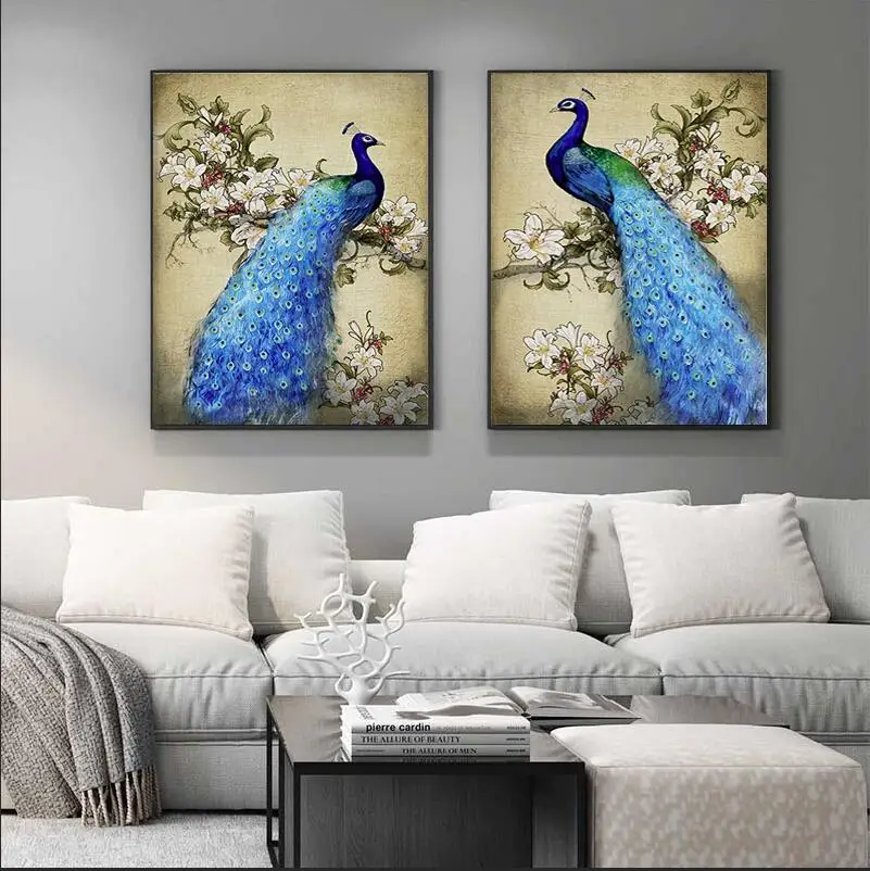 Скандинавская анимационная живопись изображения животных постеры и принты