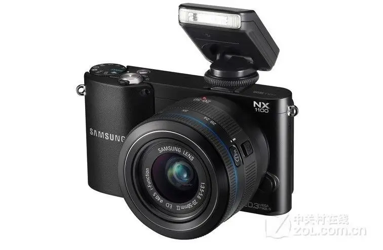 Black SEF-8A(SEF8A) top flash lamp for Samsung NX1000 NX1100 NX2000 NX3000 NX200 NX210 NX300m Miniature SLR | Электроника