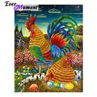 Алмазная живопись Эвер момент ручной работы картина курицы Стразы 5D DIY картина Стразы Алмазная вышивка ASF1554