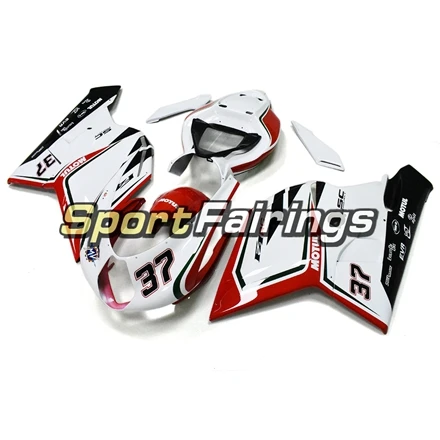 ABS Пластик мотоциклетные полный комплект обтекателя Для MV AGUSTA F4 2000-2009 02 03 04 05 06 07 08 капоты белый красный кузовные обтекатели