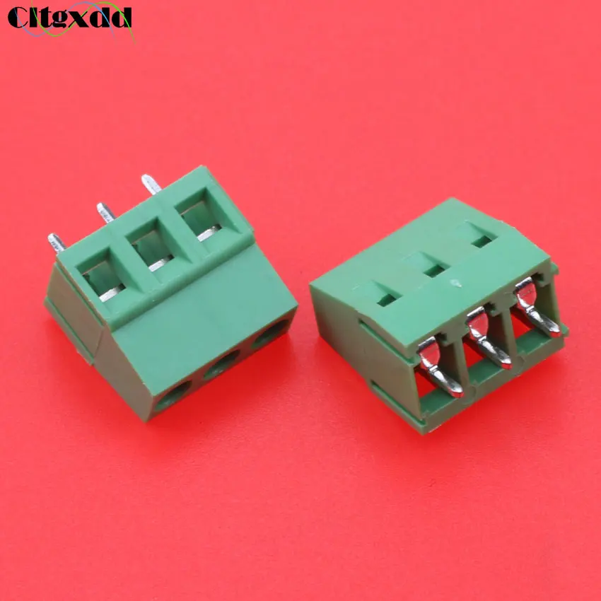 Cltgxdd 1 шт. KF128-5.0-2P 3P KF128-5.0 KF128 винт 2Pin 3Pin 5 0 мм прямой контакт PCB клеммный блок |