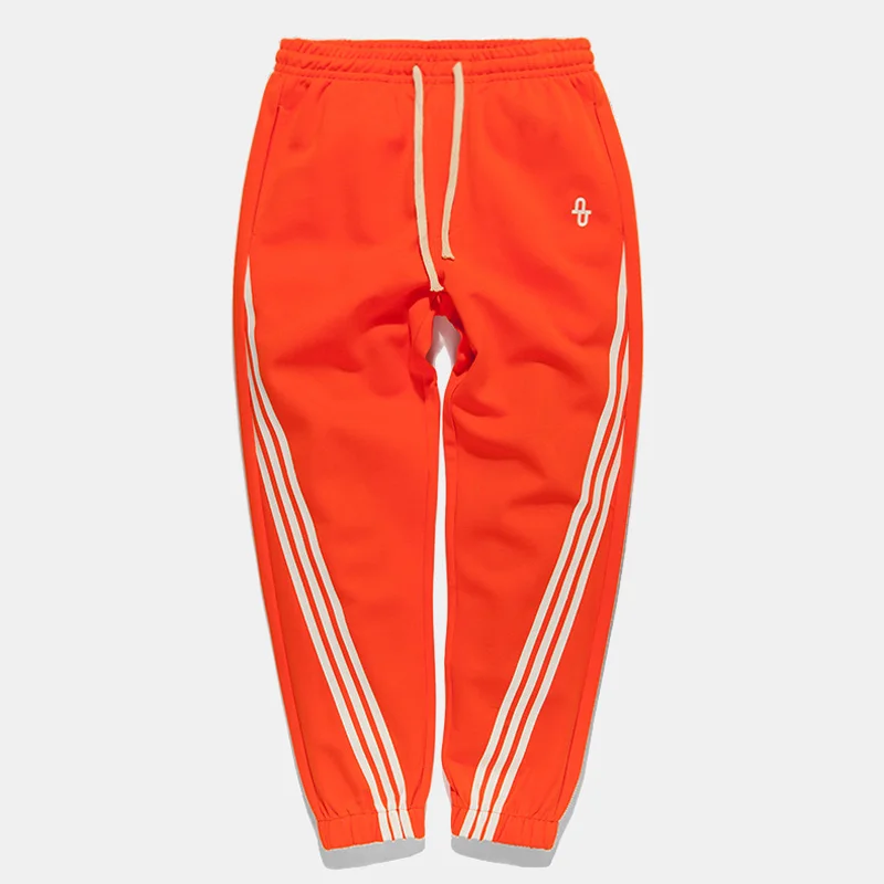 HFNF полосатые Светоотражающие Брюки мужские 2019 хип хоп Беговые брюки в