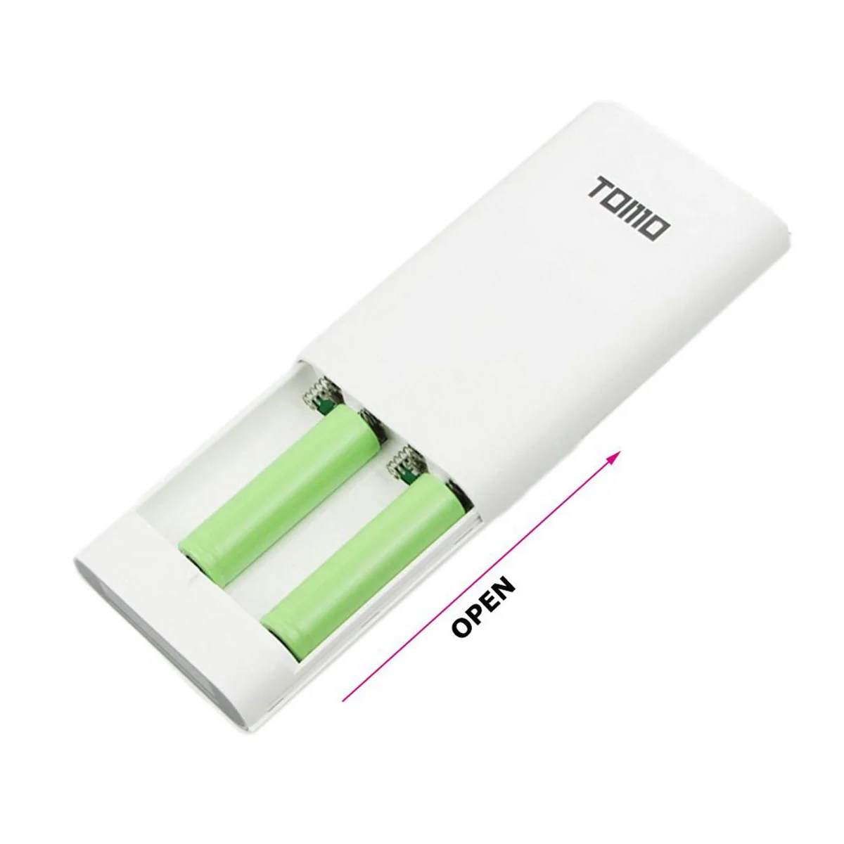 DIY Power Bank Shell Box ЖК Цифровой дисплей мобильного питания 4x18650 Зарядное Устройство С