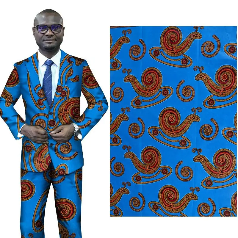 blue snail ! Wholesale of New National Wind Cotton Printed Fabric Plain Geometric in 2019 wax | Дом и сад