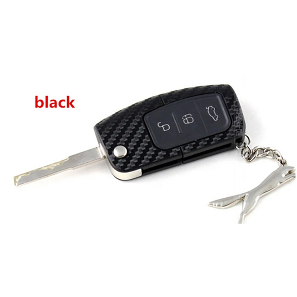 Чехол из углеродного волокна для Ford Focus 2 3 2009 до 2012 Fiesta Ecosport 2013 2014 Стайлинг