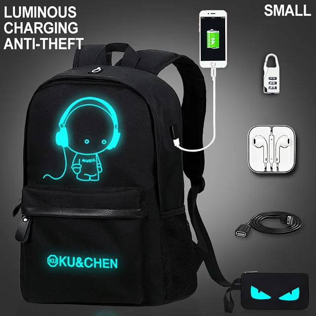 Милый детский рюкзак с мультипликационным рисунком подарок для подростков