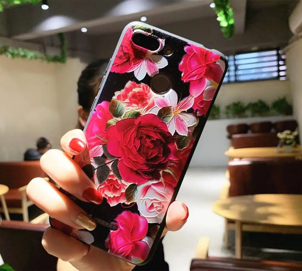 for Xiaomi Redmi 6 Case Phone Back Cover For Coupe Soft TPU Silicone Cases Bags xiaomi redmi Funds #V4088 |