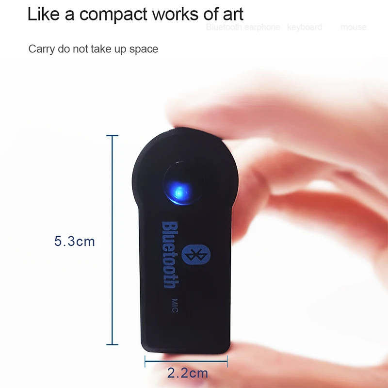 bluetooth wireless for car music audio receiver adapter Aux 3.5mm A2dp transmitter Receiver headphones speaker |