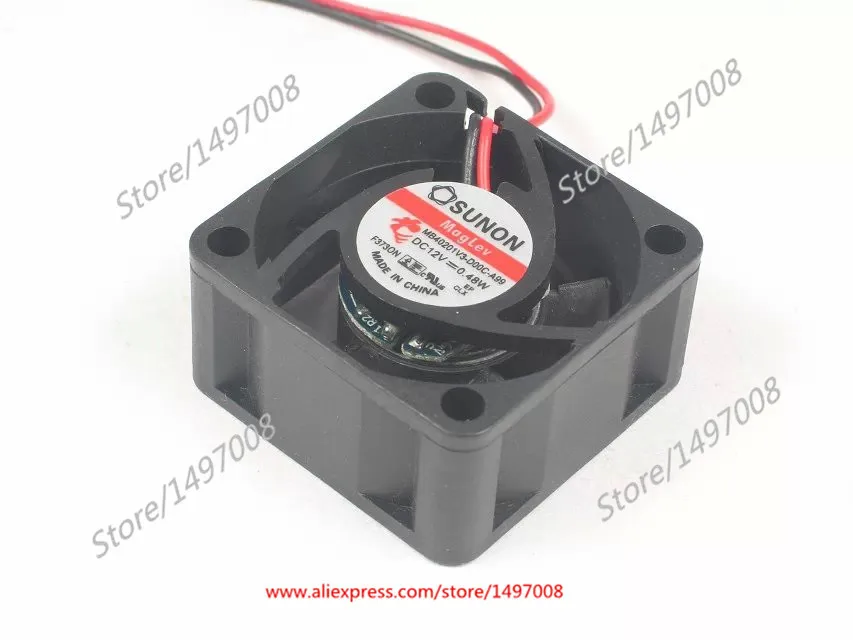 SUNON MB40201V3 D00C A99 AC/DC 12V 0 48 W 2 проводной 40x40x20 мм Сервер вентилятор охлаждения|square fan|server
