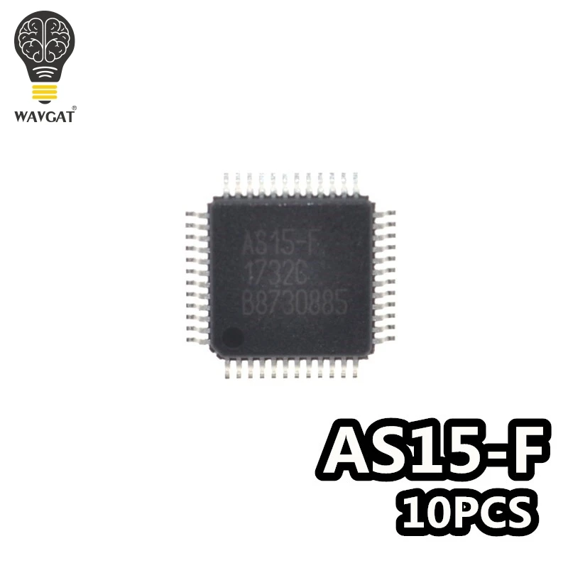 WAVGAT 10PCS AS15 F AS15F QFP48 ЖК экран драйвер питания IC оригинальный и новый|ic power|ic driver |