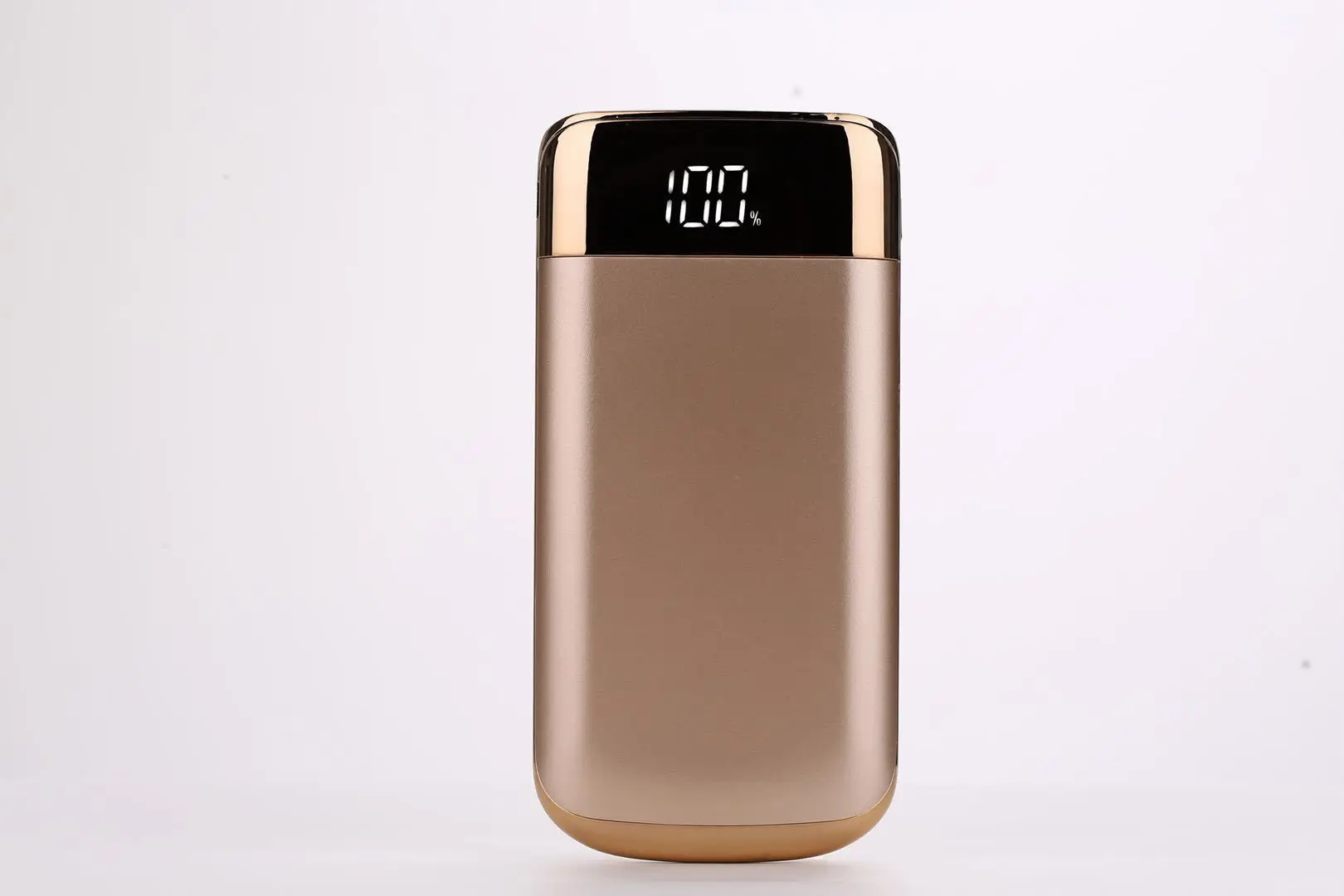 Gold 30000 мАч Внешний аккумулятор PoverBank 2 USB светодиодный Банк питания портативный мобильный телефон зарядка для Xiaomi Mi huawei P9 iPhone X - Цвет: Gold