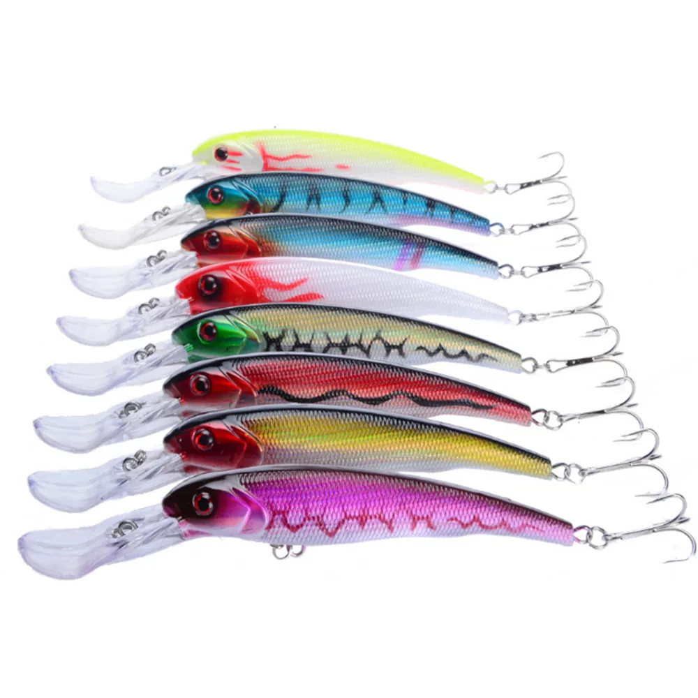 8 шт./лот 16 см 29 г Троллинговые гольяны большие воблеры рыболовная приманка