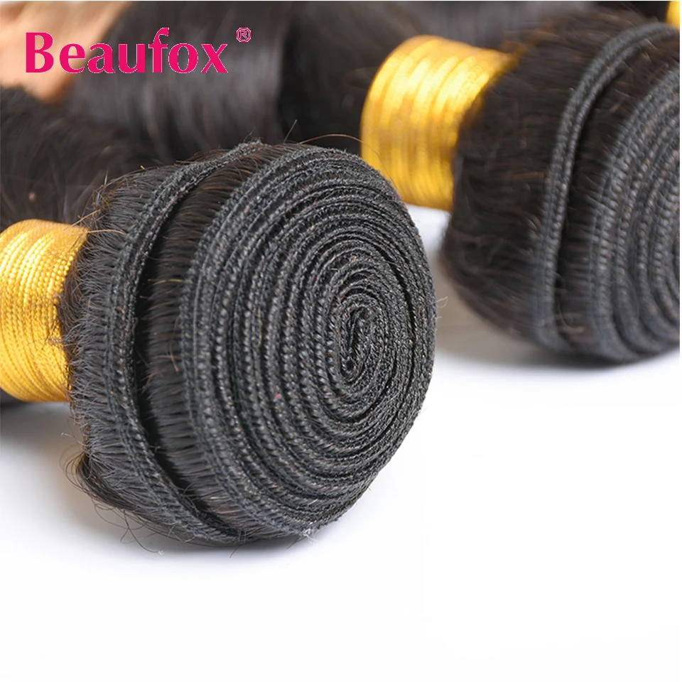 Beaufox Ombre индийские свободные пучки волнистых волос 1B/27 2 тона медовые светлых 100%