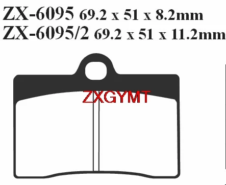 Набор тормозных колодок для спекания BETA 350 M4 Brembo cal. 2006 2007 спереди и сзади 07