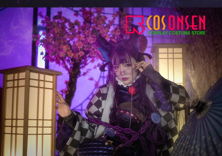 Fate/Grand Order FGO Murasaki Shikibu Stage 2 Косплей Костюм Фантазия заклинателя кимоно косплей ONSEN