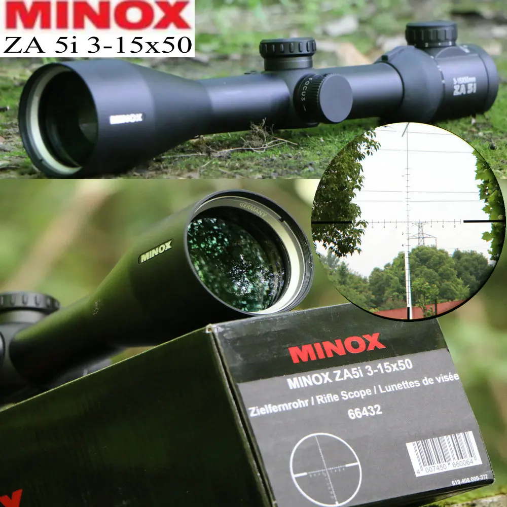 Дальномер riflescop MINOX ZA 5i 3-15x50 Riflescopes+ 5-700 м мини лазерные дальномеры дальномер искатель scops
