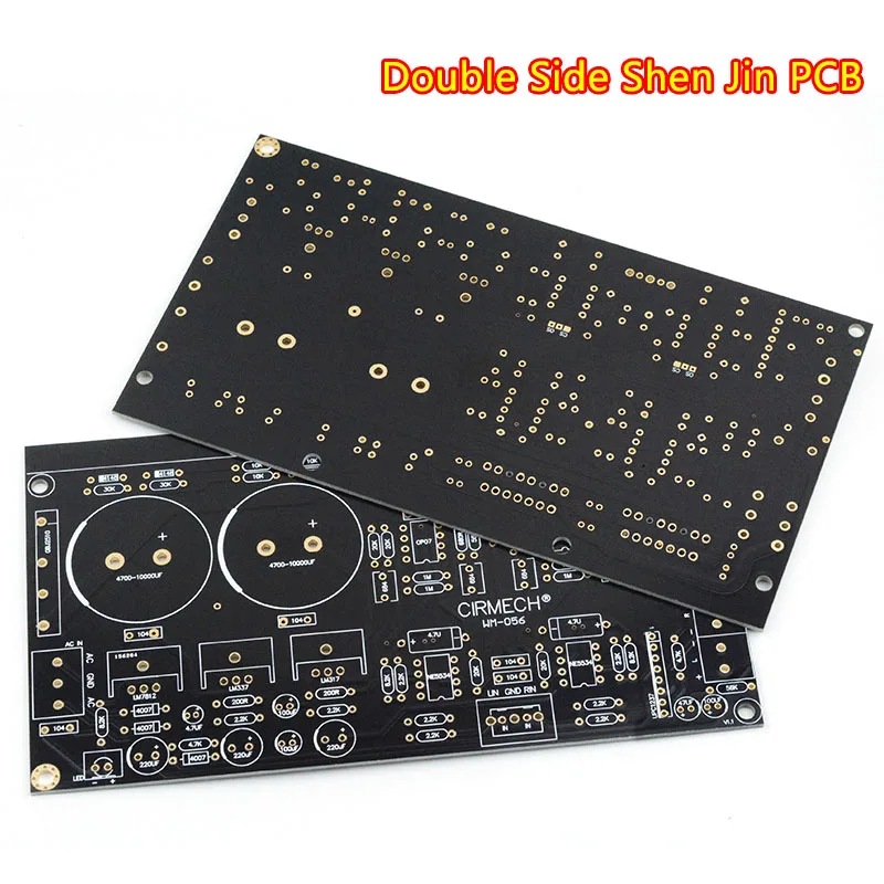 CIRMECH TDA7293 стерео усилитель высокой мощности плата OP07 DC servo 5534 независимый операционный усилитель Shen Jin комплект PCB 100W* 2