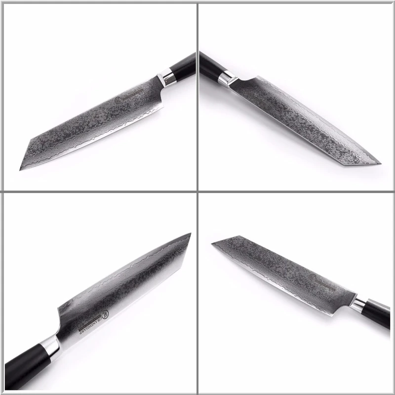 8 дюймовый кухонный поварской нож Grandsharp из дамасской стали японские кухонные