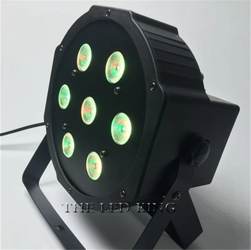 DHL EMS 10 шт./коробка 7*15 Вт RGBW 4в1 наружный светодиодный светильник Par Cans Led 7x15 DMX