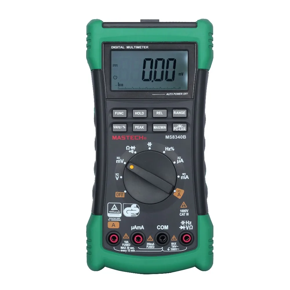 MASTECH MS8340B(MS8240D снят с производства) прецизионный умный Ручной цифровой мультиметр