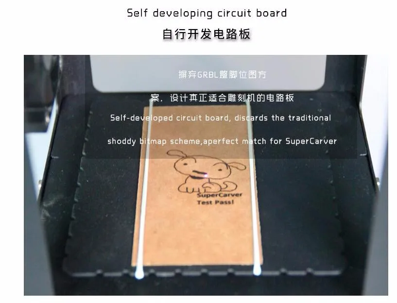 500 МВт супер Карвер лазерная гравировальная машина мини лазерный гравер cnc лучший