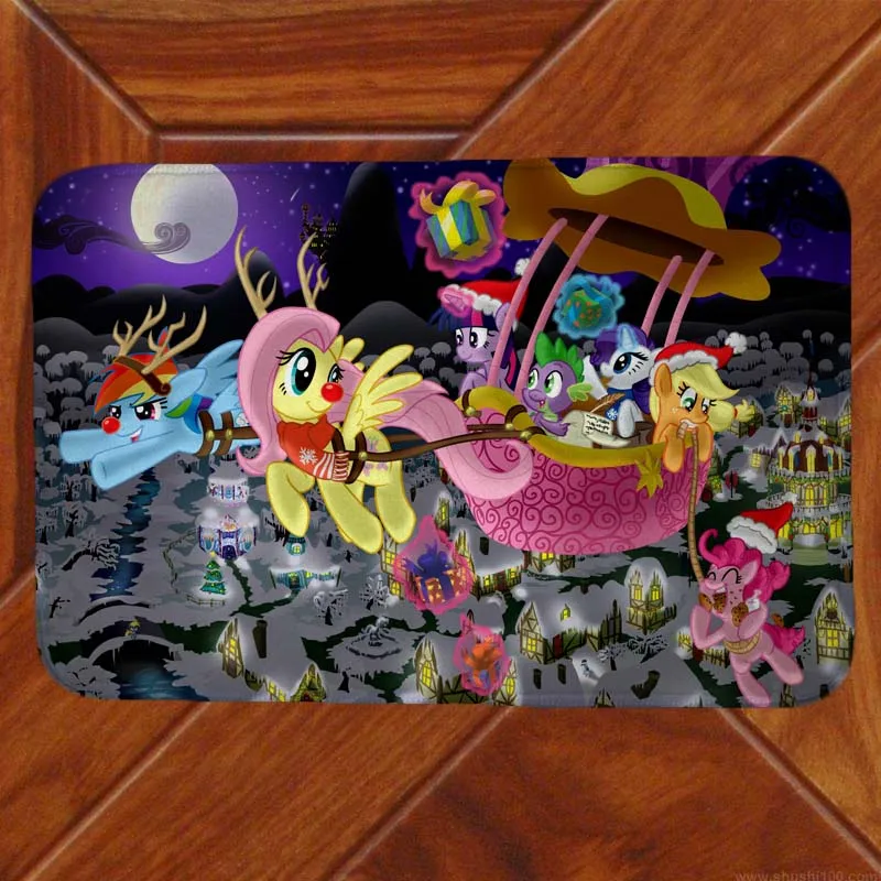 Напольный коврик My Little Pony с радужной лошадью ковер декоративный для спальни