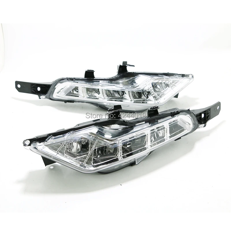 smRKE Car Light Fog Lights Daytime Running LED Bar For 2016-2017 Nissan Qashqai |
