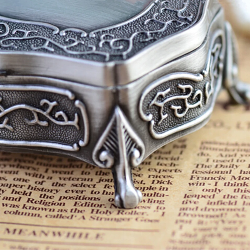 Бесплатная доставка Рождественская шкатулка для ювелирных изделий любителей