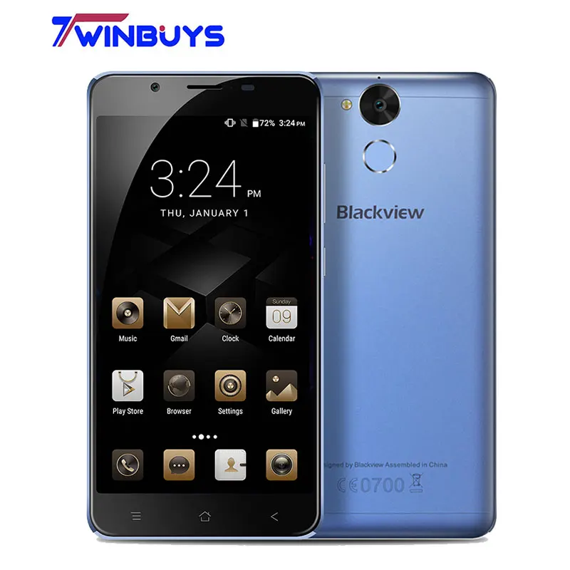 Оригинал Blackview P2 Lite мобильного телефона MTK6753 Octa core 3 ГБ Оперативная память 32