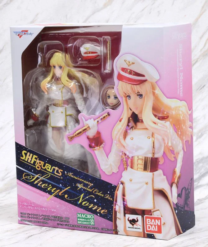 Подлинная Bandai Tamashii нация S. H. Figuarts Macross Frontier Sheryl Nome юбилей специальный цвет Ver. Фигурку