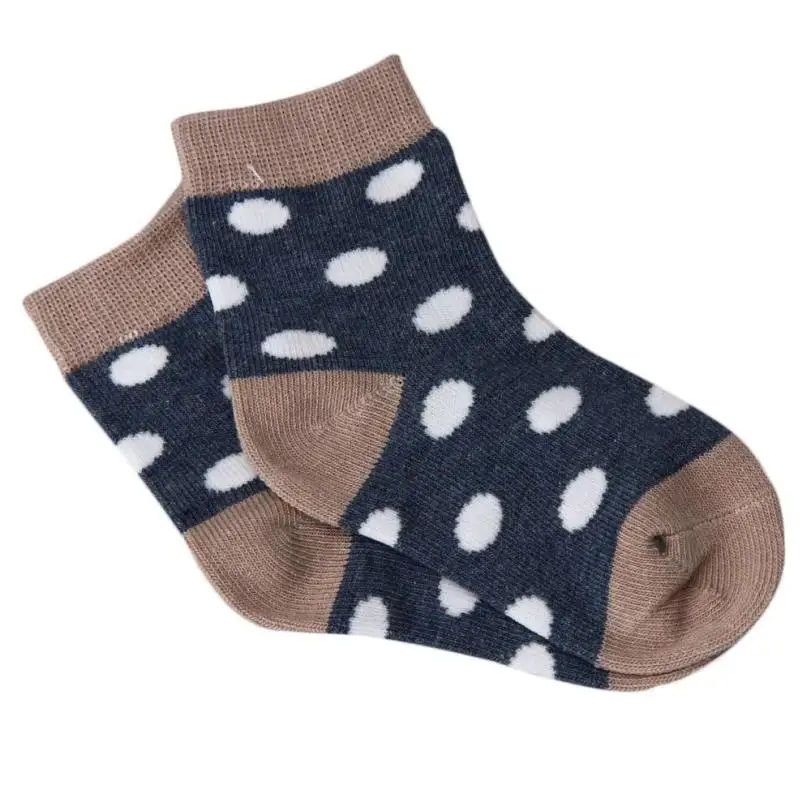 4 Pairs Striped Socks Baby New Born Boy Girl Casual Winter Infantil Slippers Anti Slip Floor Children | Детская одежда и обувь