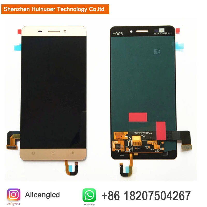 Для Gionee Marathon M5 M5 Plus AMOLED ЖК-экран Dsiplay сенсорный экран дигитайзер монитор запасные части+ Бесплатные инструменты