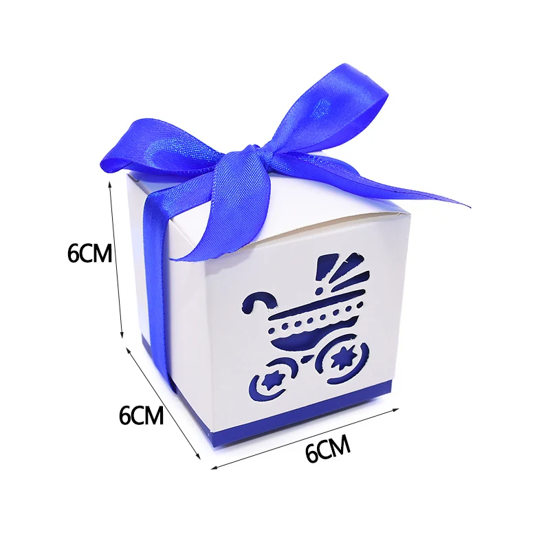 10 шт./компл. пустотелая детская коляска для душа Подарочная коробка конфет с