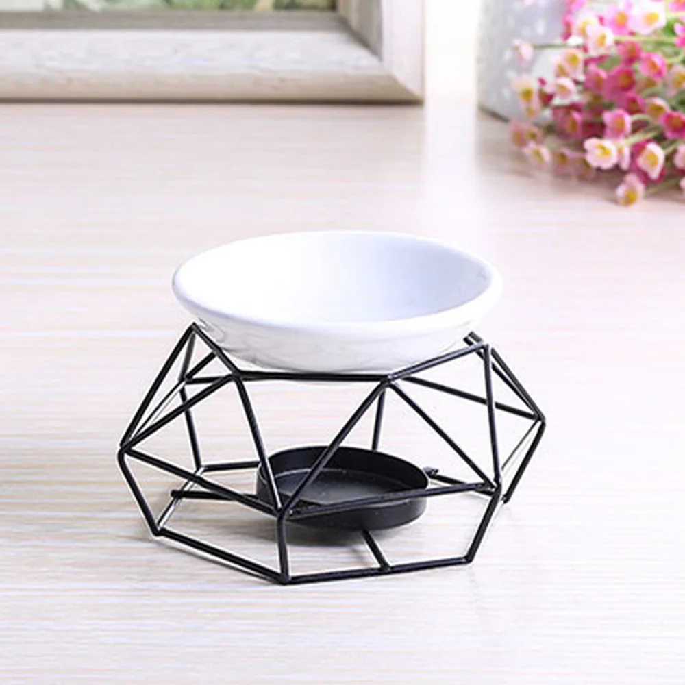 Креативная железная масляная горелка керамический аромадиффузор для украшения