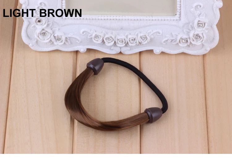 1 шт. эластичные повязки Шнуровых для Для женщин волос Веревка Hairband синтетический парик ленты для волос резинкой для волос аксессуары