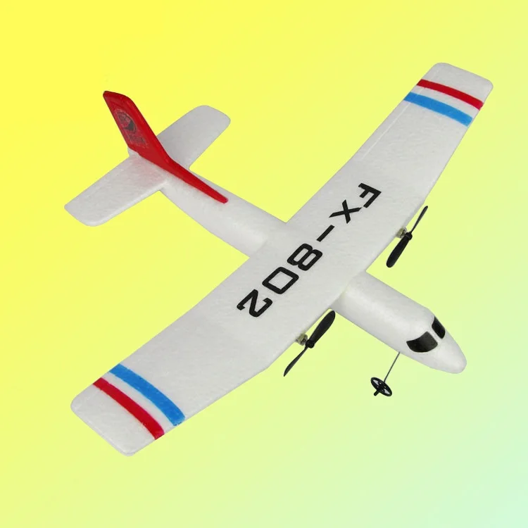 Пульт дистанционного управления rc самолет fx 802 новая Игрушечная модель самолета
