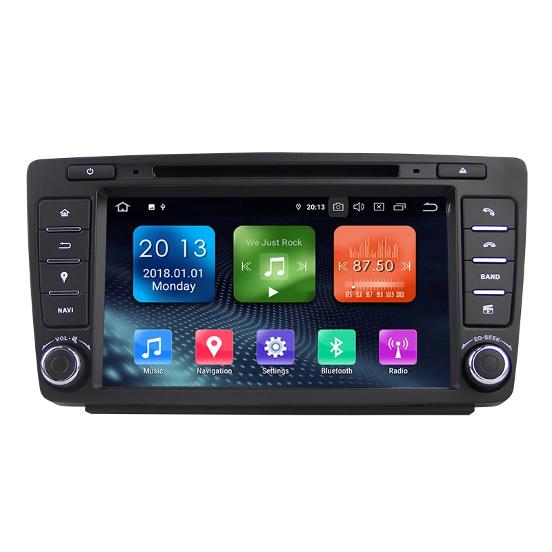KSAOTU 8 &quotDAB + 4 г Android 9 0 DVD плеер автомобиля SD GPS для SKODA OCTAVIA | Автомобили и мотоциклы