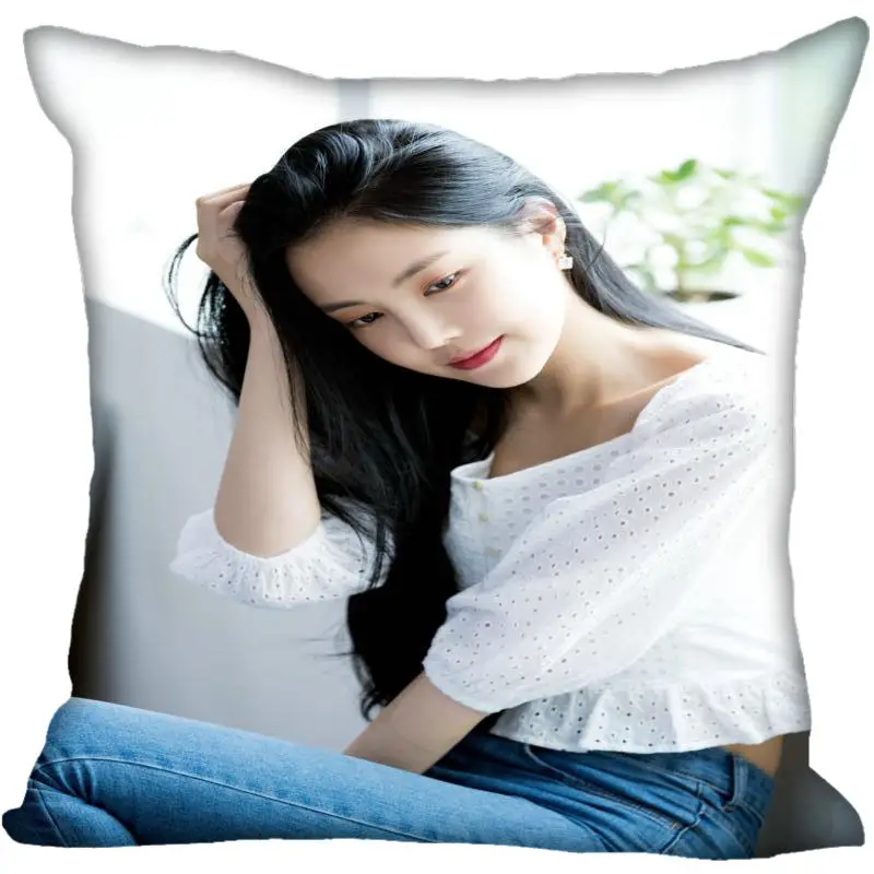 Новинка наволочки Apink Son Na Eun на заказ квадратные шелковые с принтом домашние
